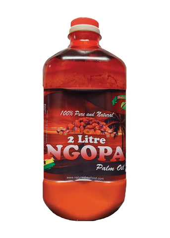 NGOPA Organic Ghana Red Palm Oil  2 Liter