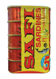 SAFI Sardine In Vegetable Oil  125 g - 5 PACK