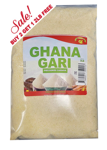 Pure Organic Ghana Gari  2 Lbs.