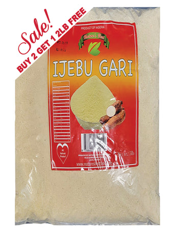 Pure Organic Ijebu Gari 5 lbs.