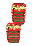 TITUS Sardine In Soybean Oil 125 g - 5 PACK