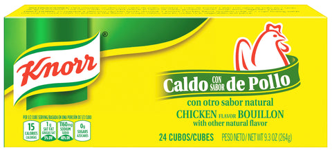 Knorr Chicken Flavor Bouillon 24 Cubes  9.3 oz