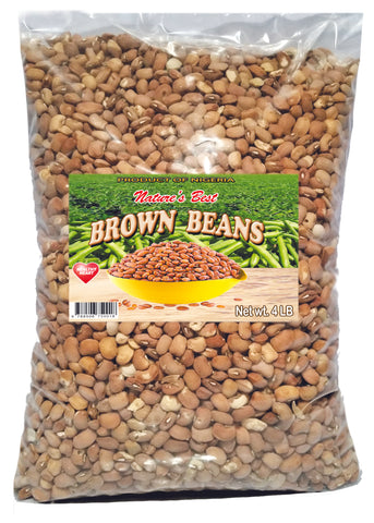 African Brown Beans 4 Lbs.