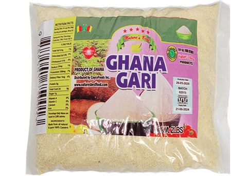 Organic White Ghana Gari  2 lbs.