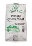 Simba - KONGONI White Corn Meal  25 lbs. (11.3 Kg)